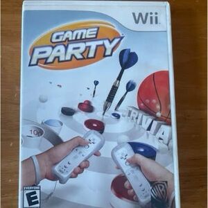 Wii Game Party Game, NOT TESTED, No Scratches